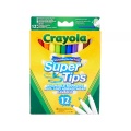Crayola 12 Filzstifte Supertips