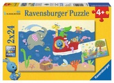 Ravensburger Kinderpuzzle, 2x24 Teile