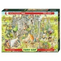 Heye Puzzle Jurassic Habitat Standard, 1000 Teile