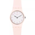 Swatch Lp150 Pinkbelle weiß & rosa Silikon-Uhr