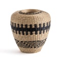LA REDOUTE INTERIEURS, Deko-Vase Plooming, Naturgeflecht und Bambus