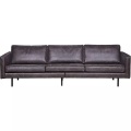 Sofa Rodeo 3 Sitzer Schwarz