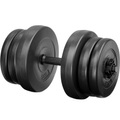 Kurzhantel - 20 Kg Unisex Schwarz 20kg