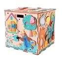 Motorikspielzeug, Aktivhaus Für Kleinkinder, Busybox Mit Beleuchtung, Waldbewohner - Forest Montessori® Unisex Multicolor 35cm