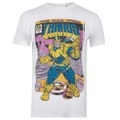 Snap Tshirt Herren Weiss XXL