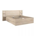 Bett mit Stauraum - 180 x 200 cm - Holzfarben - TENALIA Bett mit Stauraum - 180 x 200 cm - Holzfarben - TENALIA