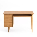 Schreibtisch ''Quilda'' im Vintage-Design, 1 Kasten