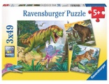 Ravensburger Herrscher der Urzeit Puzzle 3x49 teilig 09358