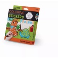 Coloring Stickers, Verspielte Haustiere Unisex Multicolor