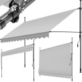 TecTake, Klemmmarkise mit Handkurbel, höhenverstellbar Klemmmarkise mit Handkurbel, höhenverstellbar
