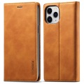 iPhone 13 Pro - Stand Flip Case Hülle braun