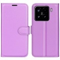 Cover-Discount - Xiaomi 15 Leder Etui Hülle, Violett