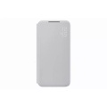 Samsung - Galaxy S22 5G Antibakterielle Smart LED View Cover Tasche (EF-NS901PJEGEW) - Grau