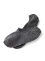 Invisible Merino Socks In Grau Melange Herren Grau 40-44