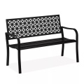 Northix - Gartenbank Geometrisches Design, One Size