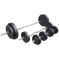 Gorilla sports, Langhantelset Unisex Schwarz ONE SIZE