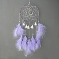 Traumfänger Dreamcatcher Mond Unisex Violett ONE SIZE