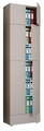 MID.YOU Aktenschrank 70/240/39 cm , Lona , Grau , Holzwerkstoff , 1 Schubladen , 70x240x39 cm , melaminharzbeschichtet,melaminharzbeschichtet,Nachbildung,Nachbildung , erweiterbar, In verschiedenen Grössen erhältlich, in verschiedenen Holzdekoren e
