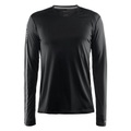 Mind Langarm Tshirt Herren Schwarz XL
