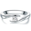 Damen Ring Damen Silber 52