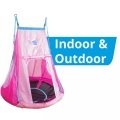 Hudora ® Nestschaukel mit Zelt, Heart 110