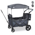Bollerwagen Leo X2plus Mit Dach Faltbarer Transportwagen Unisex ONE SIZE