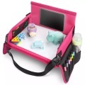 Activity-board - Kniendes Reisetisch-Tablett für Kinder mit löschbarem Zeichenbrett & 6 farbigen Stiften Spiel- und Esstisch Spieltisch Autositz-Tisch Buggies, Kinderwagen, Auto, Flugzeug, Zug, Pink