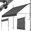 TecTake, Klemmmarkise mit Handkurbel, höhenverstellbar Klemmmarkise mit Handkurbel, höhenverstellbar