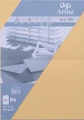 ARTOZ Karten 1001 B6 107362262 220g. honiggelb 5 Blatt