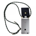 Cadorabo, Cadorabo Handy Kette für Apple iPhone 6 / iPhone 6S in CAMOUFLAGE – Silikon Necklace Umhänge Hülle mit Gold Ringen, Kordel Band Schnur und abnehmba...