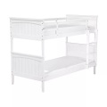 Beliani, Beliani Hochbett Holz weiss 90 x 200 cm RADON
