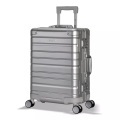 Eminent Gold - Athens Handgepäck Koffer 4 Rollen Aluminium, 55 CM, Silber