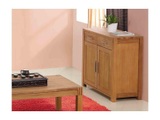 Vente-unique, Sideboard Holz BROCELANDE II Eiche geölt Sideboard Holz BROCELANDE II Eiche geölt