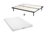 Set Lattenrost + Kaltschaummatratze 7 Zonen STELO von Set Lattenrost + Kaltschaummatratze 7 Zonen STELO von MORGENGOLD