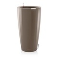 Lechuza - Blumenkasten mit Integriertem Bewässerungssystem Rondo Premium 40 - Taupe