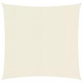 vidaXL Sonnensegel 160 g/m² Creme 3x3 m HDPE