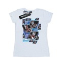 Avengers Endgame Hero Panels Tshirt Aus Baumwolle Damen Weiss S