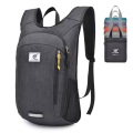 Faltbarer Rucksack Ultraleichter Tagesrucksack Wasserdichter Tagesrucksack Reiserucksack Wanderrucksack Für Wanderungen Städtereisen Unisex Grau ONE SIZE