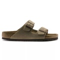 Birkenstock Pantolette »Arizona SFB«, aus Veloursleder, schmale Schuhweite