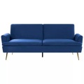 Schlafcouch aus Samtstoff Glamourös VETTRE Schlafcouch aus Samtstoff Glamourös VETTRE