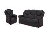 Couchgarnitur Leder 3+1 ADELAIDE Büffelleder Couchgarnitur Leder 3+1 ADELAIDE Büffelleder