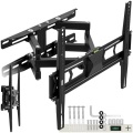 Tectake - TV Wandhalterung für 26 - 75 Zoll (66 - 191 cm) max. VESA 400 x 400, Charcoal Black, 34cm