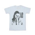 Loki Head Poster Tshirt Unisex Weiss 116