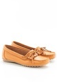 Weicher Mokassin. Damen Gelb 40