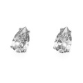 Oliver Weber Collection, Ohrstecker Pear Damen Silber ONE SIZE