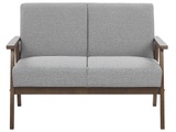 Beliani, 2 Sitzer Sofa aus Polyester Retro ASNES 2 Sitzer Sofa aus Polyester Retro ASNES