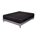 Matratzenset Cosmos Black | 90x190 | Memory | 28 Cm | Einlegerahmen Mit Polsterung In Weiss Unisex Weiss 90X190CM