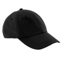 Wasserbeständig 6 Panel Baseball Kappe Herren Schwarz ONE SIZE