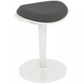 Northio, Northio - Pendelhocker, ergonomischer Bürohocker, höhenverstellbar Arbeitshocker, Drehstuhl für Büro, Mesh, Grau, 71cm