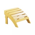 Fusshocker Kunstholz gelb ADIRONDACK